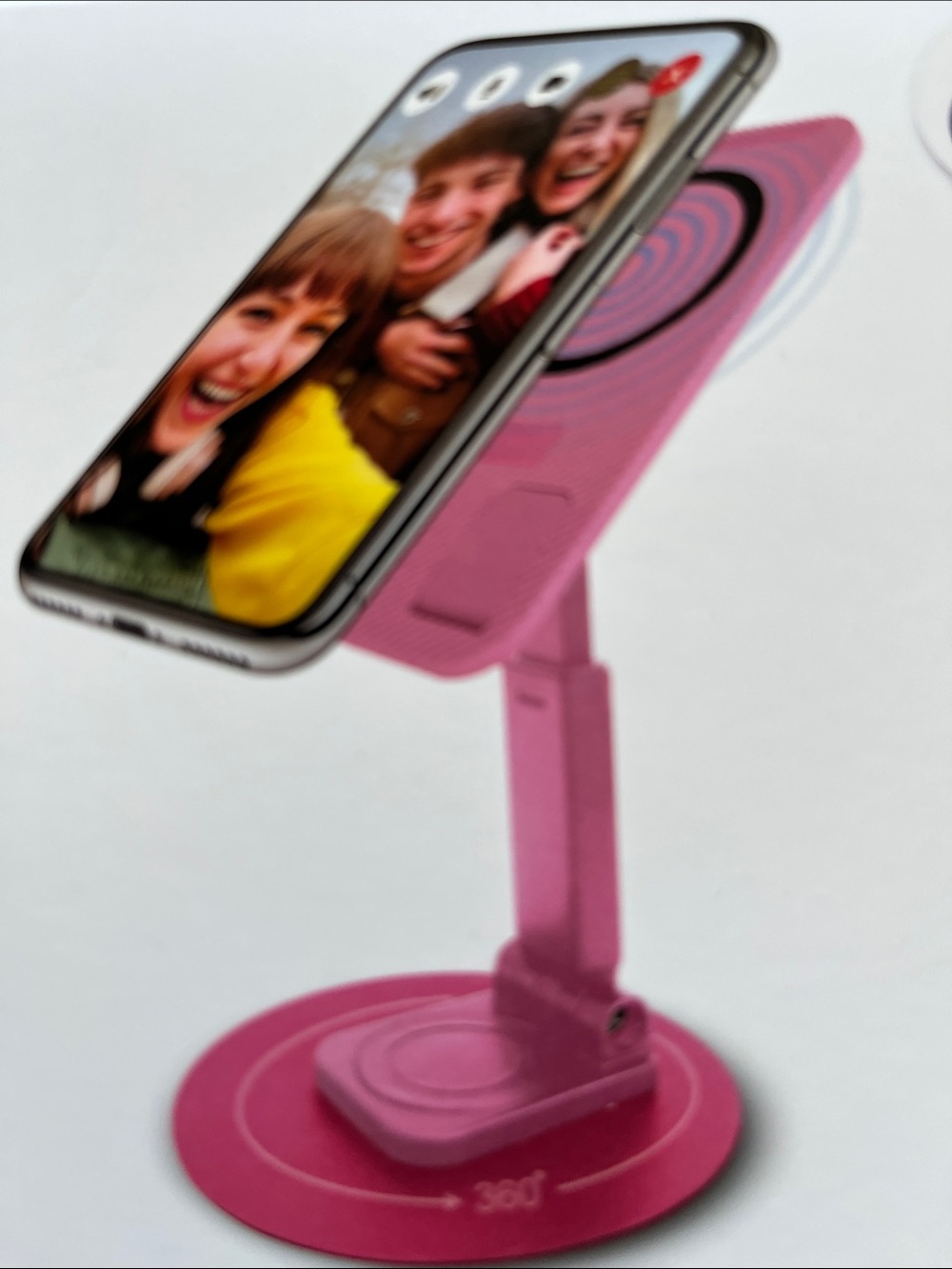 Universal Magnetic Phone Stand - Pink